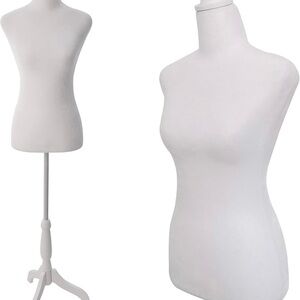 Female dress form mannequin